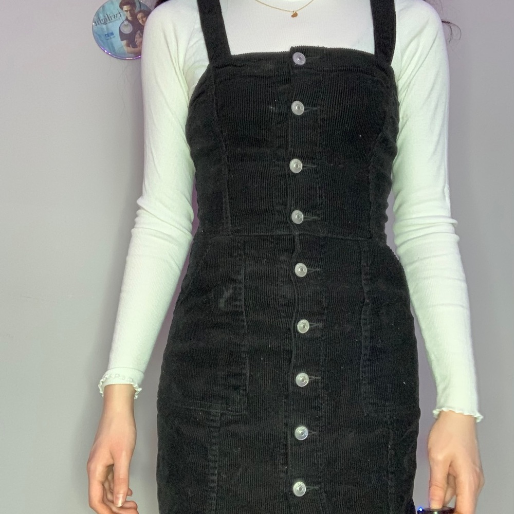 h&m corduroy dress